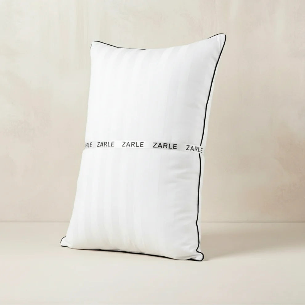 Luxury Hollow Fiber Filled Sleeping Pillow – Soft & Comfortable | White